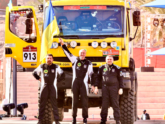 Команда КМАМК взяла участь у легендарному ралі-рейді Dakar в заліку Dakar Classic