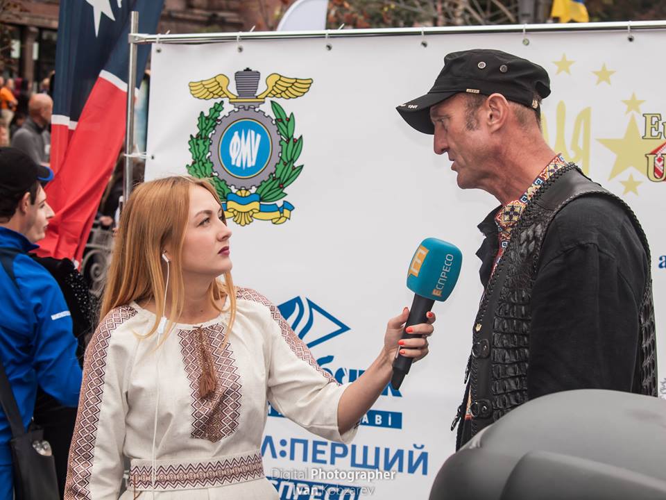 Презентація телевізійного проекту – Мотоекспедиція навколо Європи