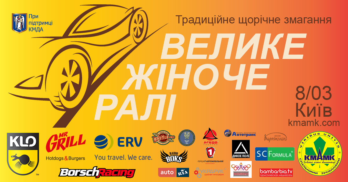 Велике Жіноче Ралі 2018 (результати)